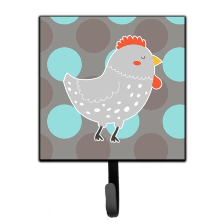 Carolines Treasures Grey Chicken Leash or Key Holder BB6778SH4